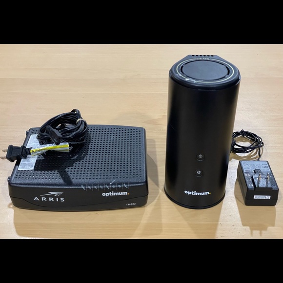 arris & dlink Office Arris Optimum Modem Model Tm822g With Dlink